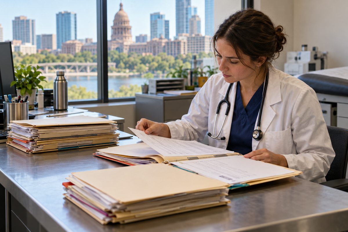 Clinical compliance, licensing records and protocol documentation binders